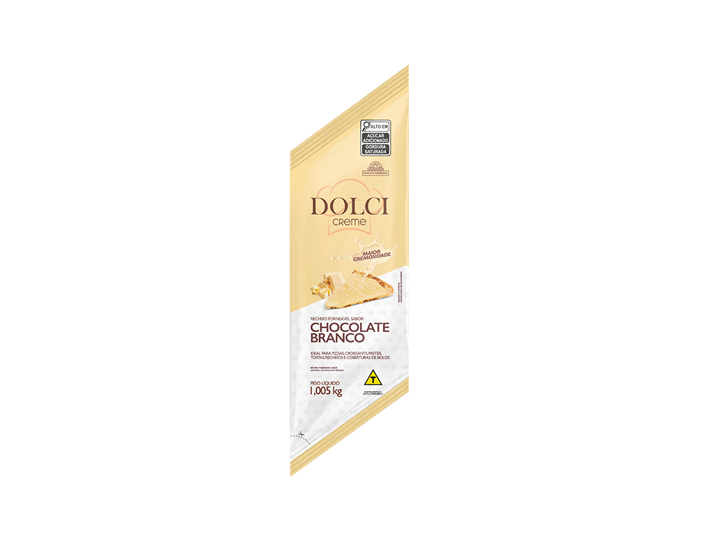 CHOCOLATE FORNEÁVEL BRANCO DOLCI SCALA 1,005 KG (CX 8 BIS)